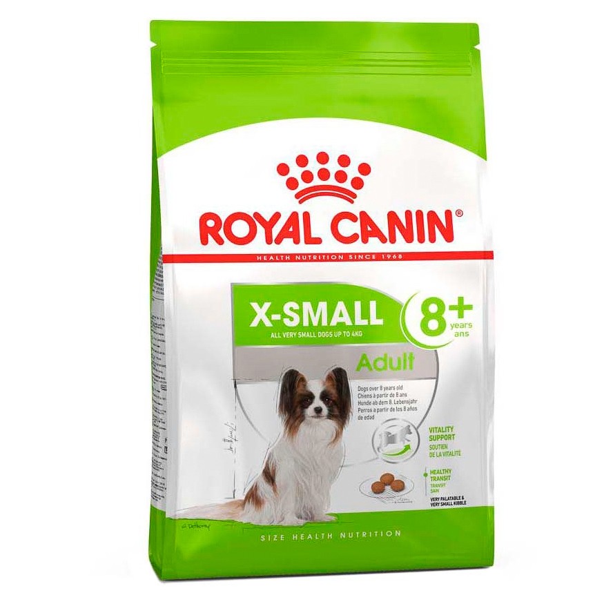 Royal Canin x-small adult 8+ 1,5kg