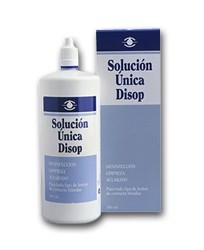 solución unica lentes disop 360ml