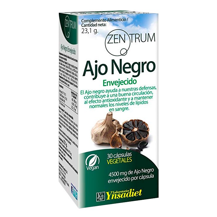 Ynsadiet Zentrum ajo negro envej 30cap