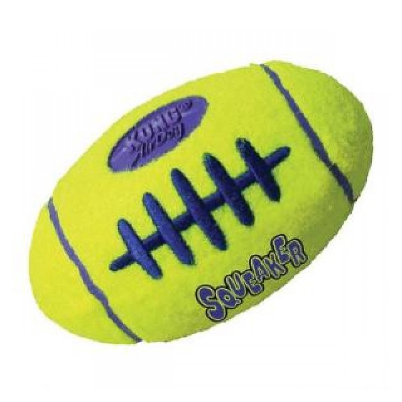 Kong juguete air squeaker football mediano