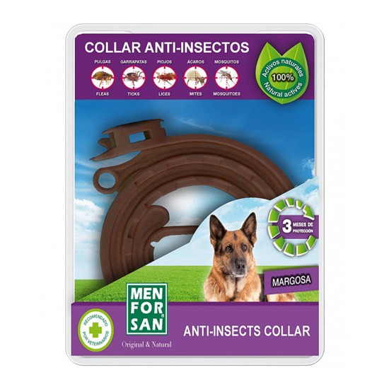 Menforsan collar para perros repelente de insectos