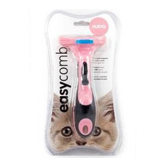 Easy Comb cepillo  gato pequeño pelo corto