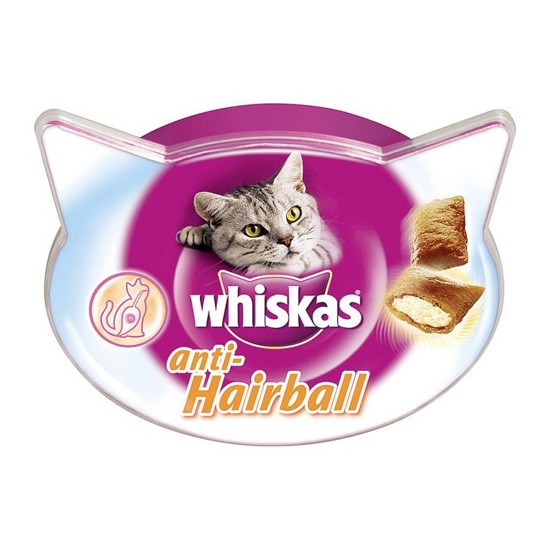 Whiskas anti-hairball 8x60g