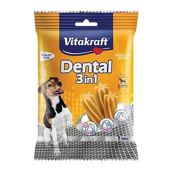 Vitakraft Dental 3 en1 perros pequeños 120g 7