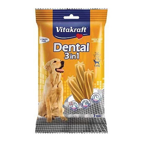 Vitakraft Dental 3 en 1 perros medianos 180g