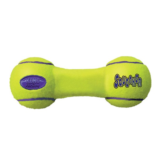 Air kong squeaker dumbbell medium