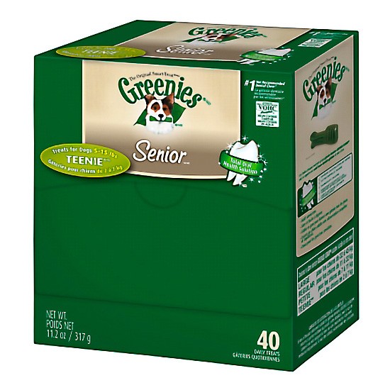 Greenies individual teenie caja de 40 un