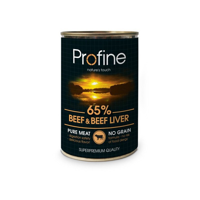 Profine 65% beef & beef liver 6x 400 g