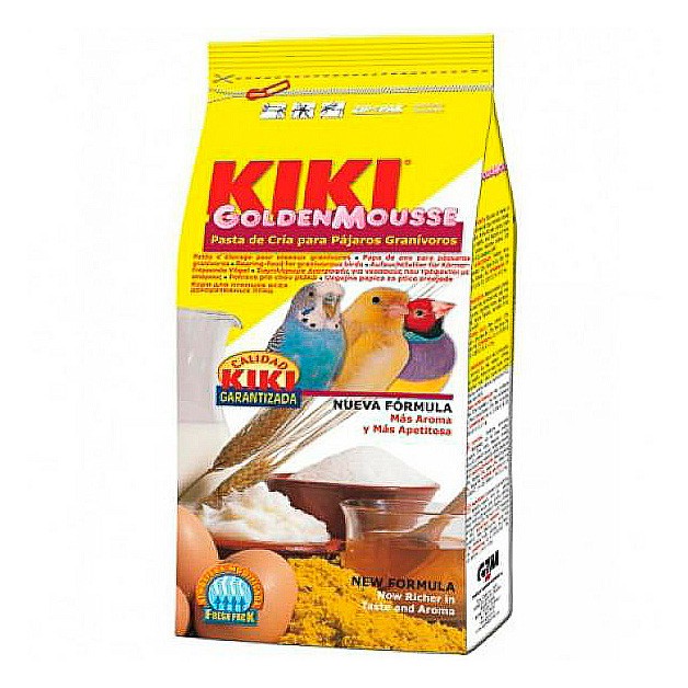 Kiki golden mousse amarillo paquete 300g