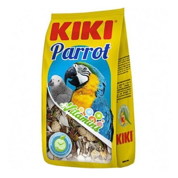 Kiki bolsas alimento loros-cotorras 600g