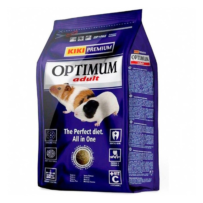 Kiki optimum cobayas adult 600 g