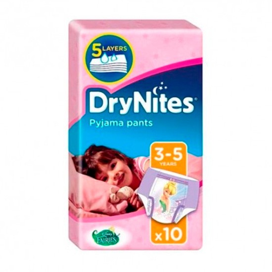 Drynites niña 3-5 años 10u