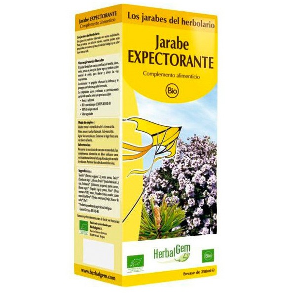 Herbalgem jarabe expectorante bio 150ml