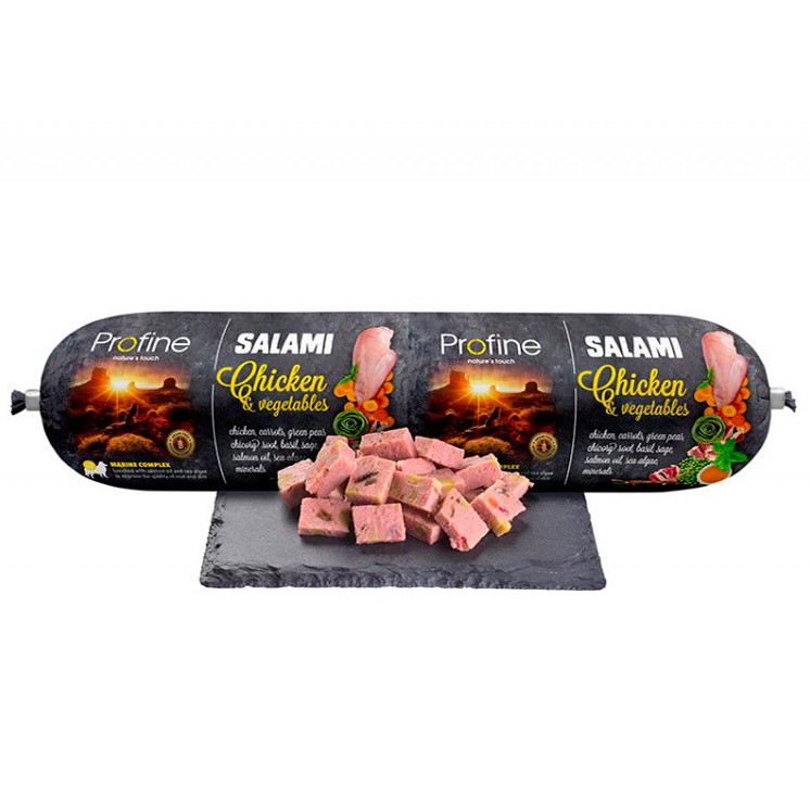 Profine salchicha de pollo 800 gr