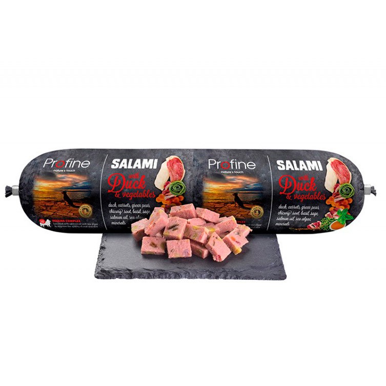 Profine salchicha de pato 800 gr