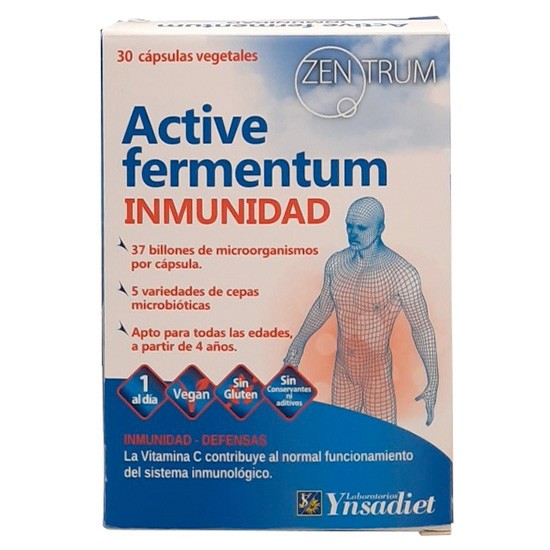 Ynsadiet Active fermentium zentrum 30 cápsulas