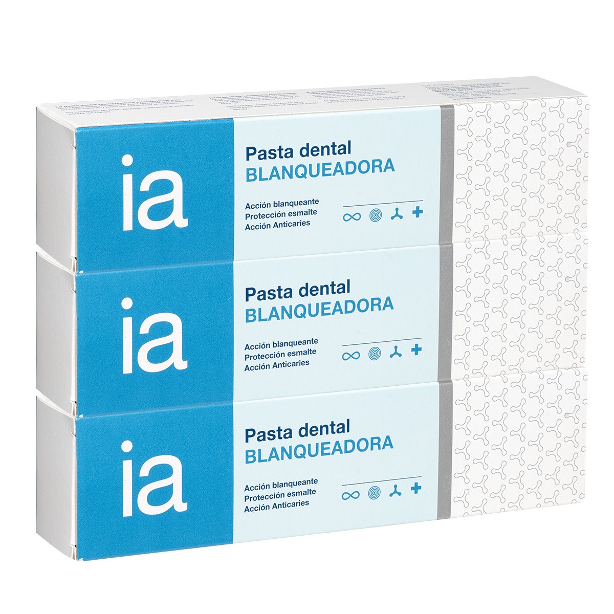 Kit ia multipack pasta dental blanqueadora 3x125ml
