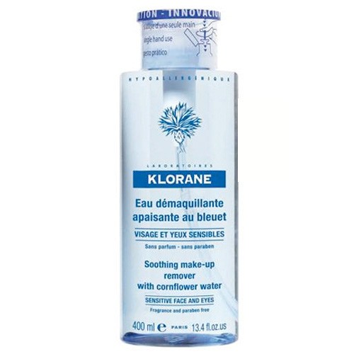 Klorane agua desmaquillante cara y ojos al aciano 400ml