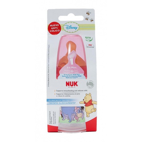 Nuk First Choice+ Winnie the Pooh biberón de 150ml de polipropileno y látex 1u