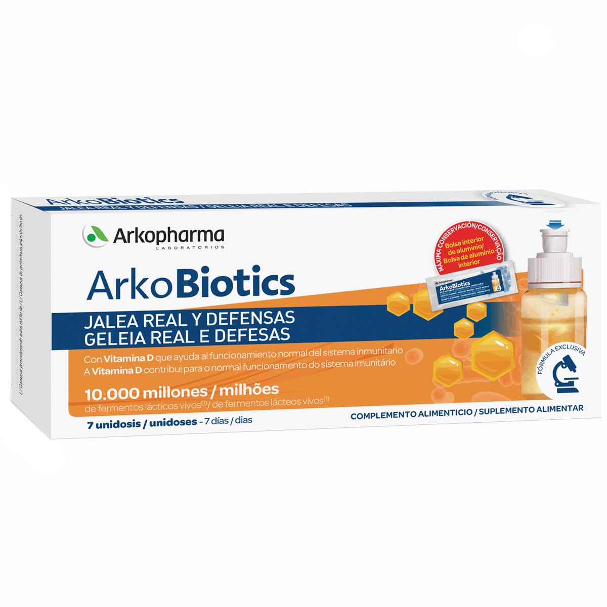 Arkobiotics Jalea y Defensa Adulto 7 dósis