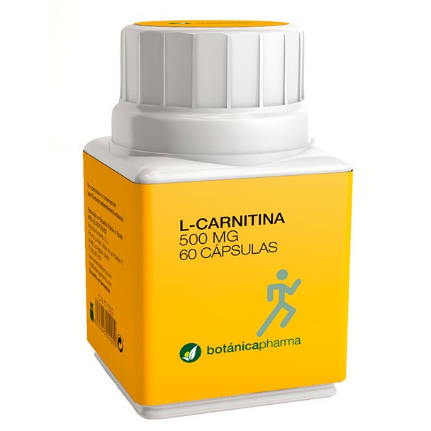 BotánicaPharma l-carnitina 500mg 60u