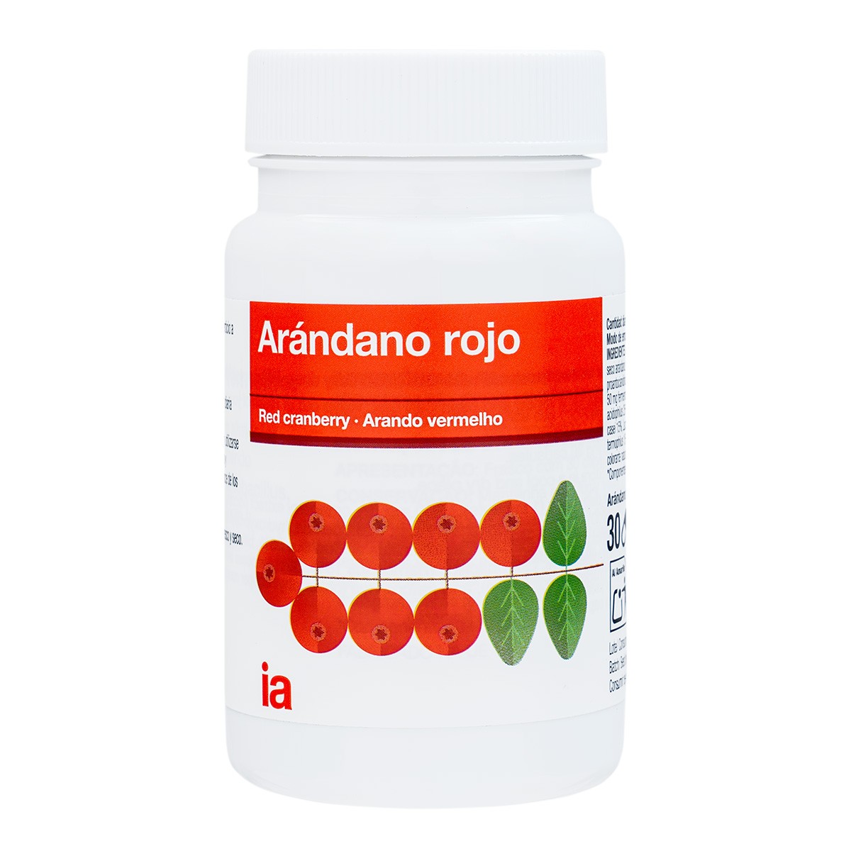 Interapothek arándano rojo 30 cápsulas