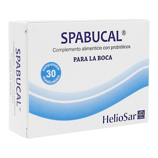 Heliosar spabucal 30 compr masticables