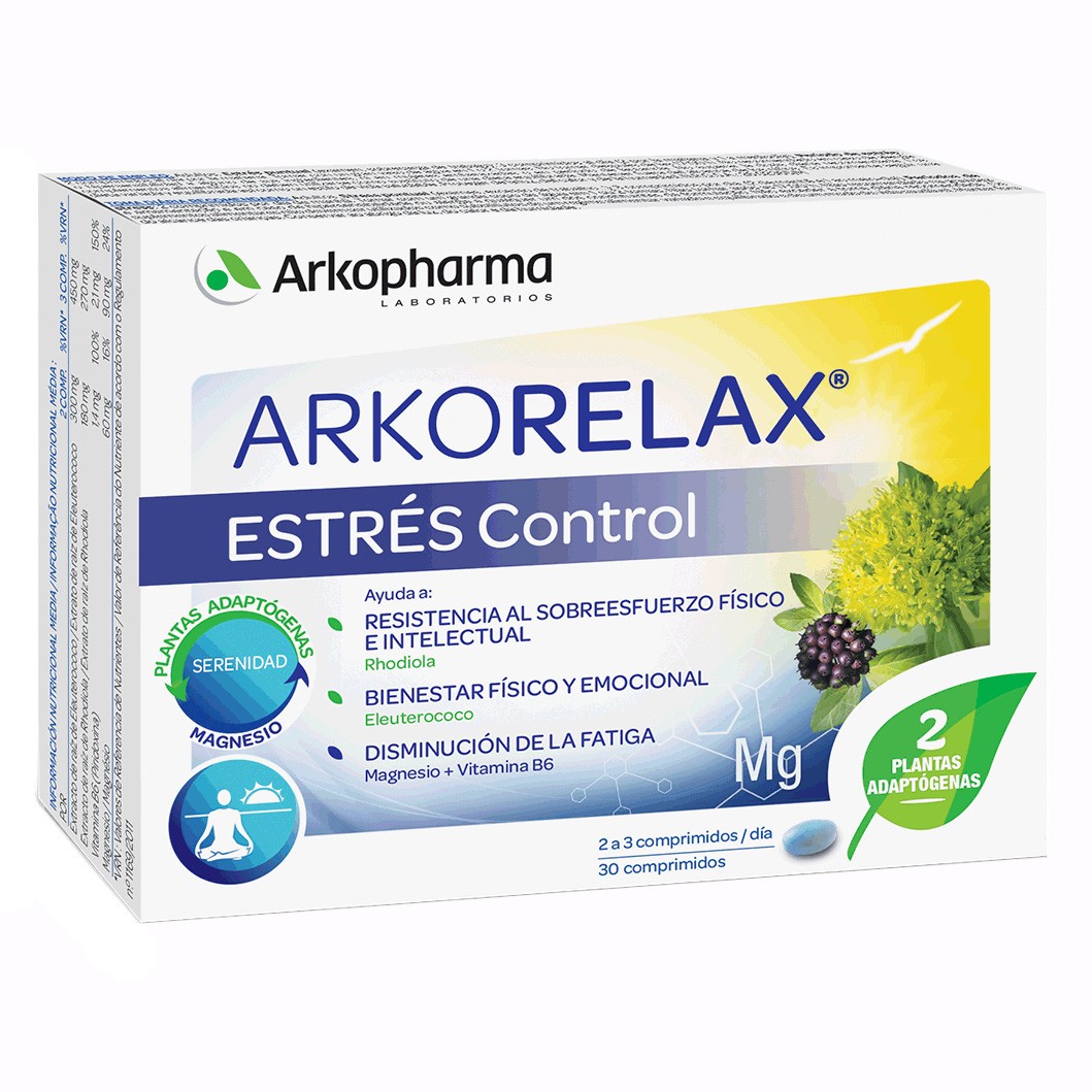 Arkopharma Arkorelax Estrés Control 30 cápsulas