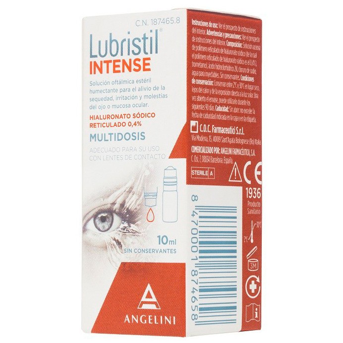 Lubristil intense multidosis 10