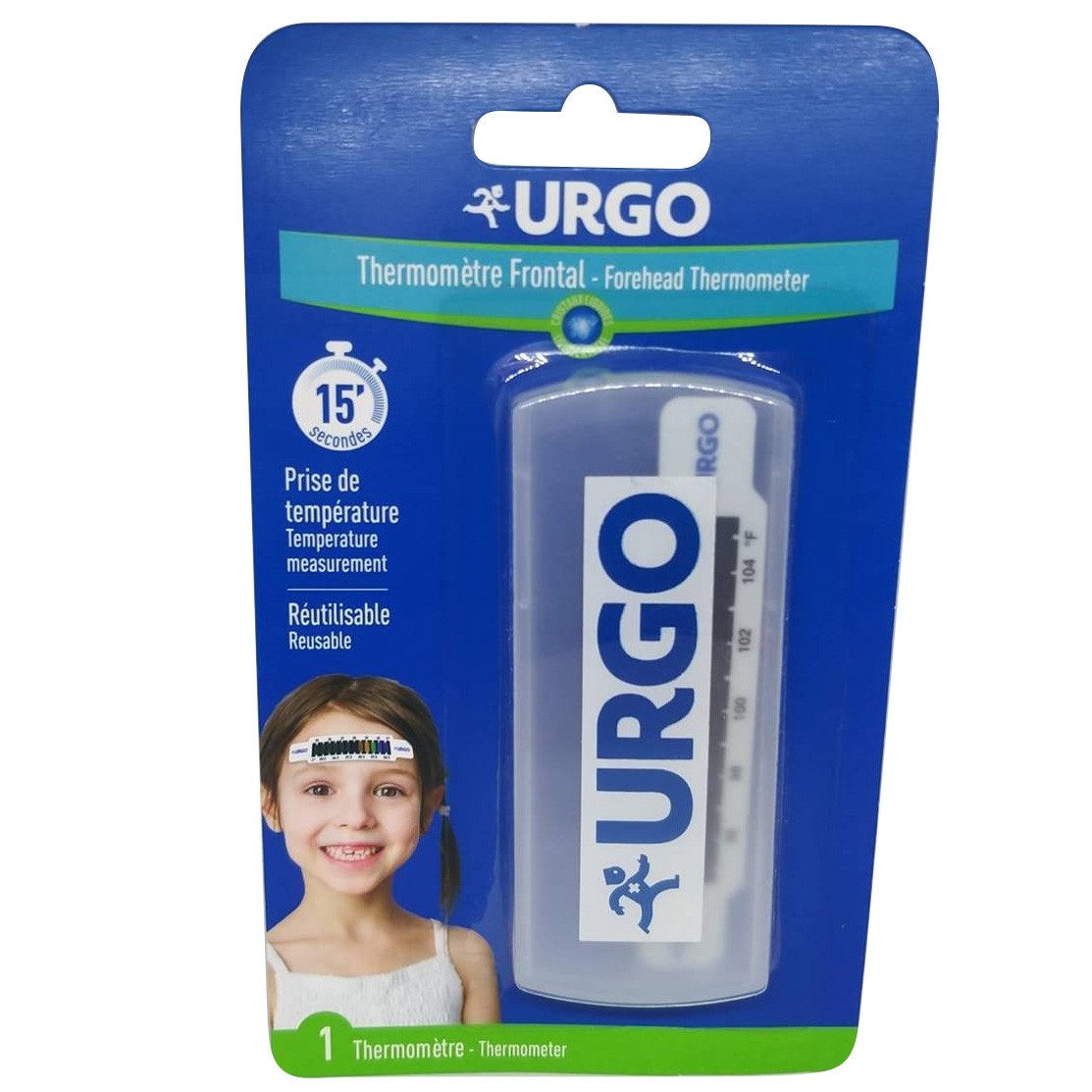 Urgo termómetro frontal para niños 1u