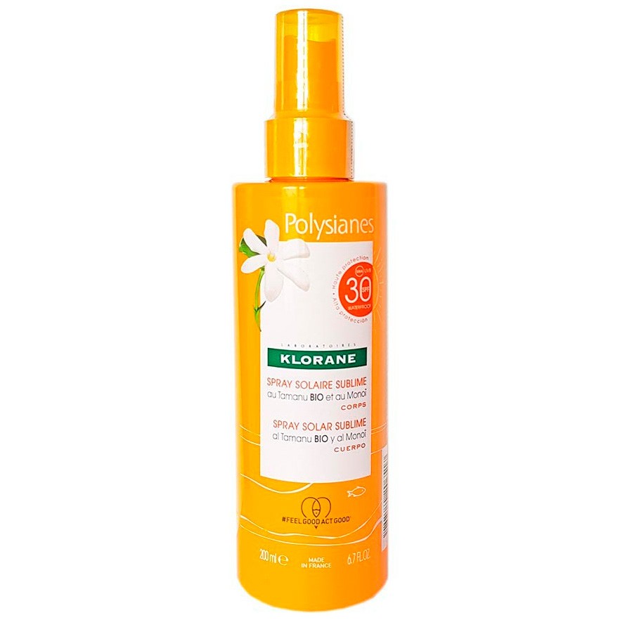 Klorane polysianes spray solar SPF-30 200