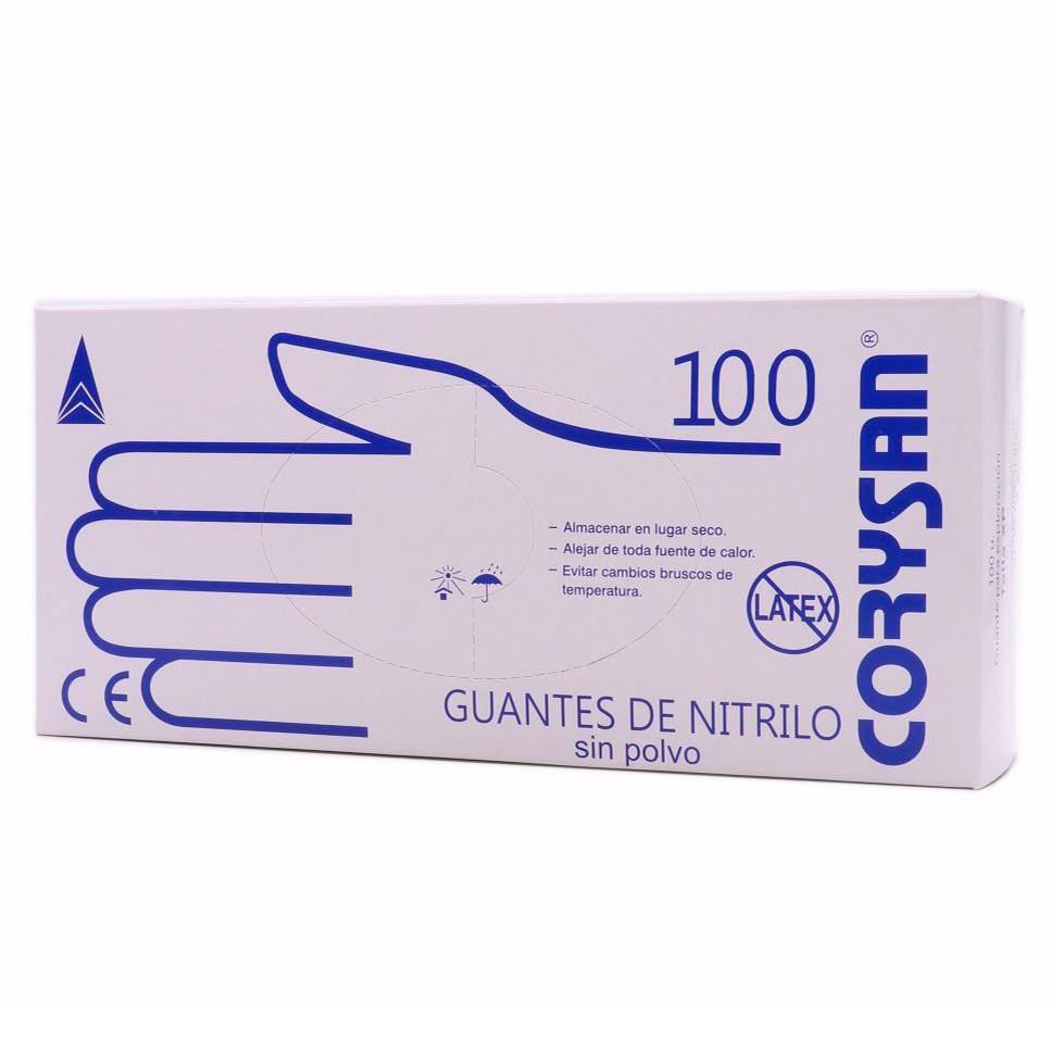 Corysan guantes nitrilo t/xp 100uds