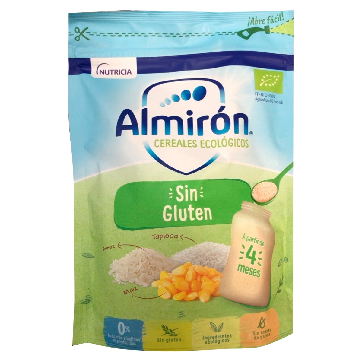 Almiron cereales s/gluten ecolog, 200 g