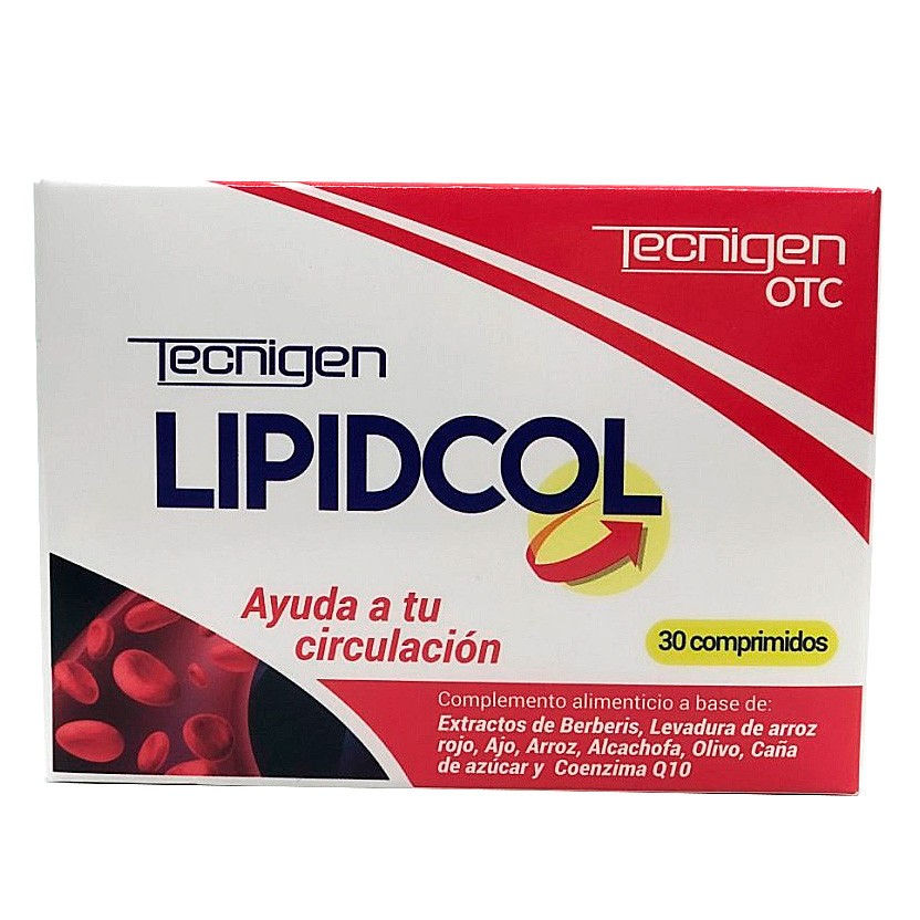 Tecnigen Lipidcol blister 30 cápsulas