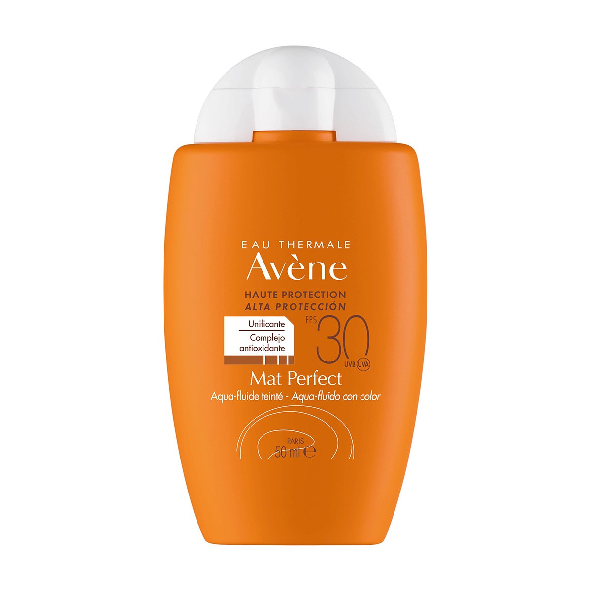 Avene mat perfect 30+ aqua fluido color