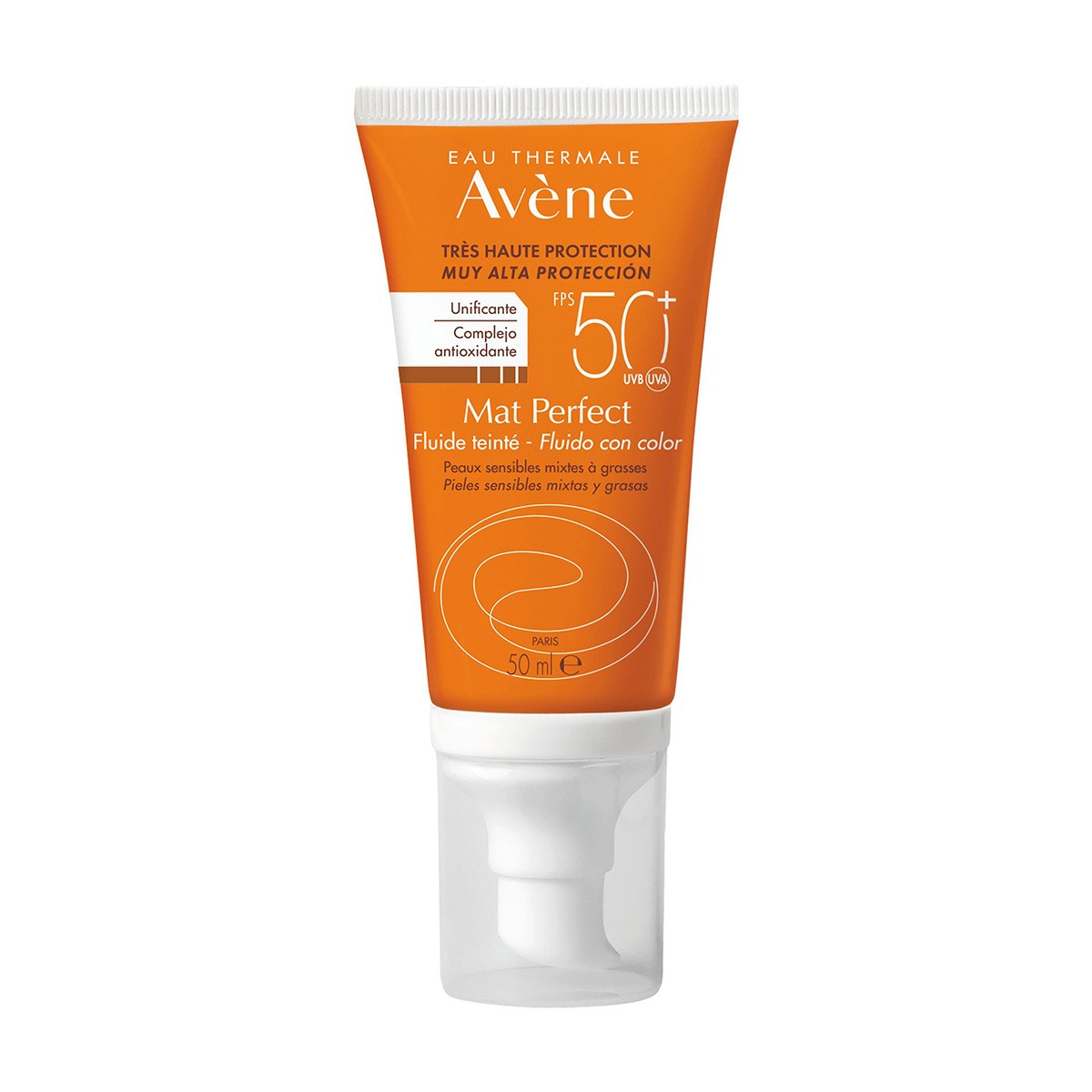 Avene mat perfect SPF-50+ con color 50ml