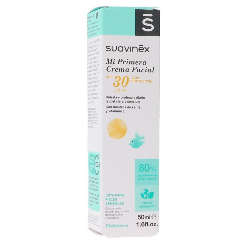 Suavinex mi primera crema facial spf30 50ml