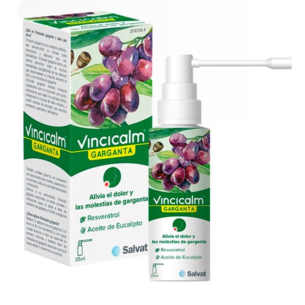 Salvat Vincicalm garganta spray 25ml