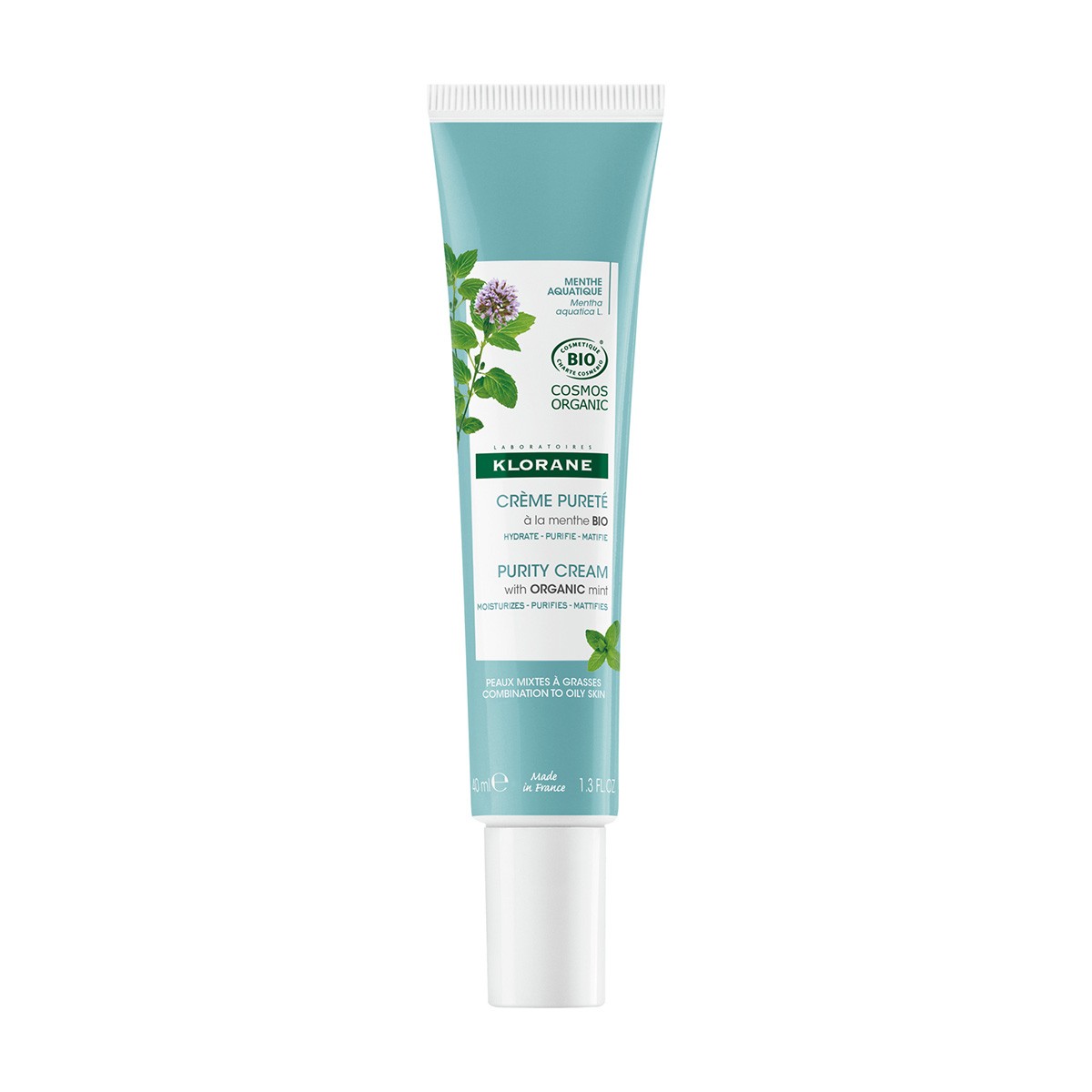 Klorane crema purificante menta acuática BIO 40ml