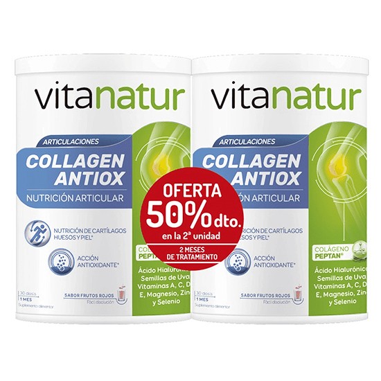 Vitanatur pack de Collagen Antiox 2x360g