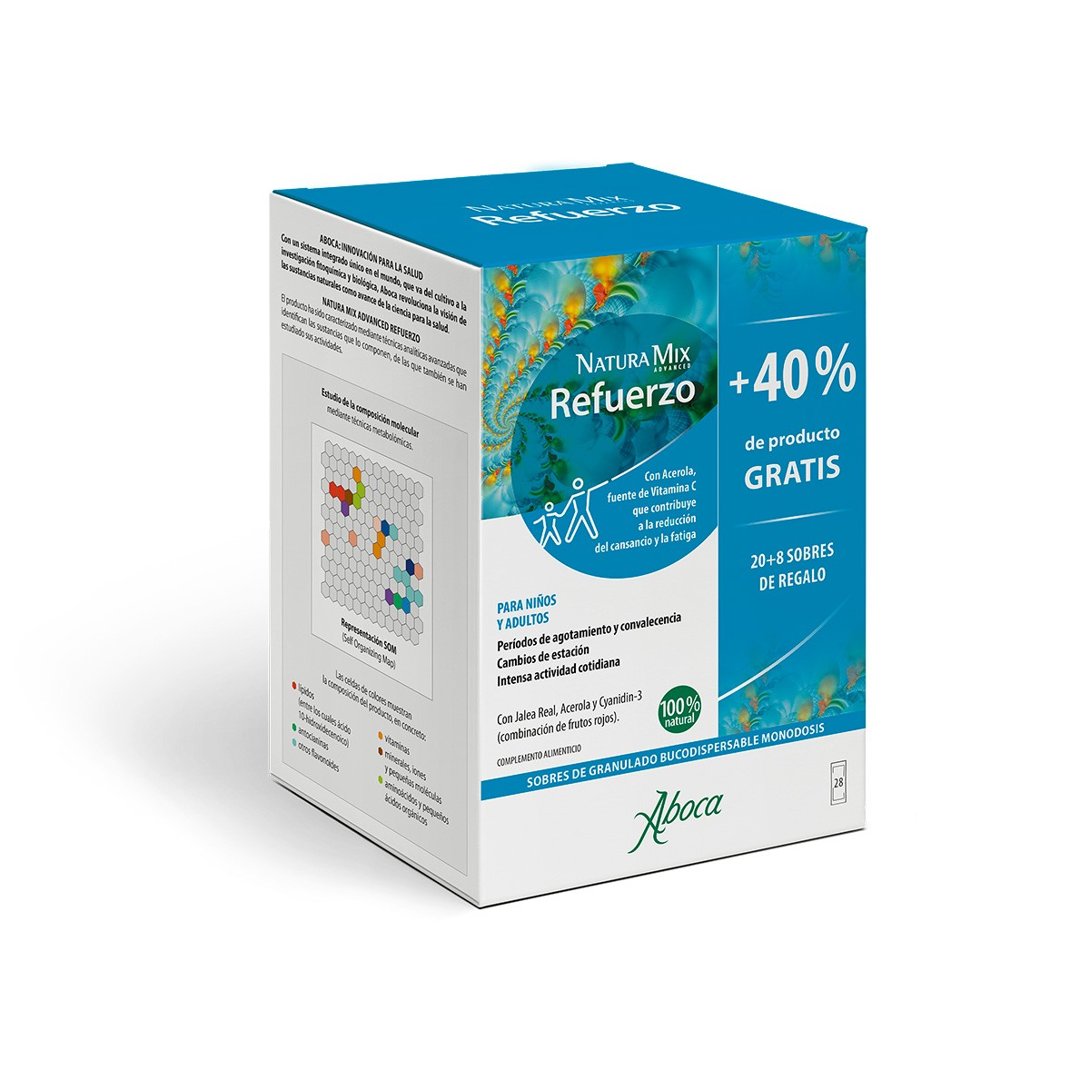 Aboca natura mix advanced refuerzo 28 sobres