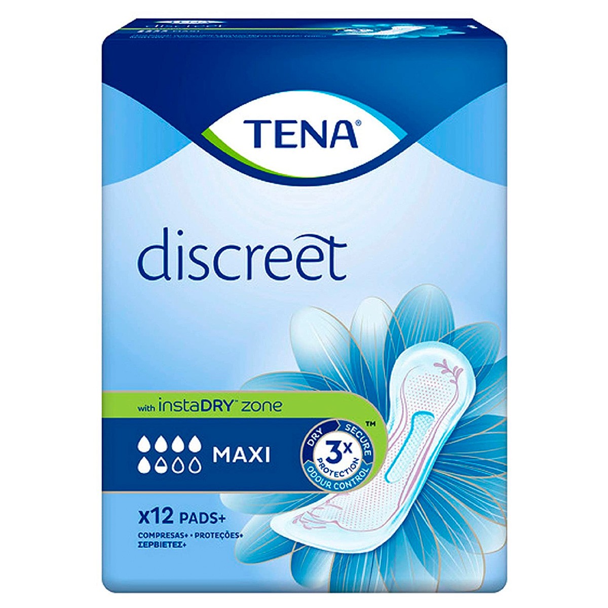 Tena Discreet maxi promobox 12u