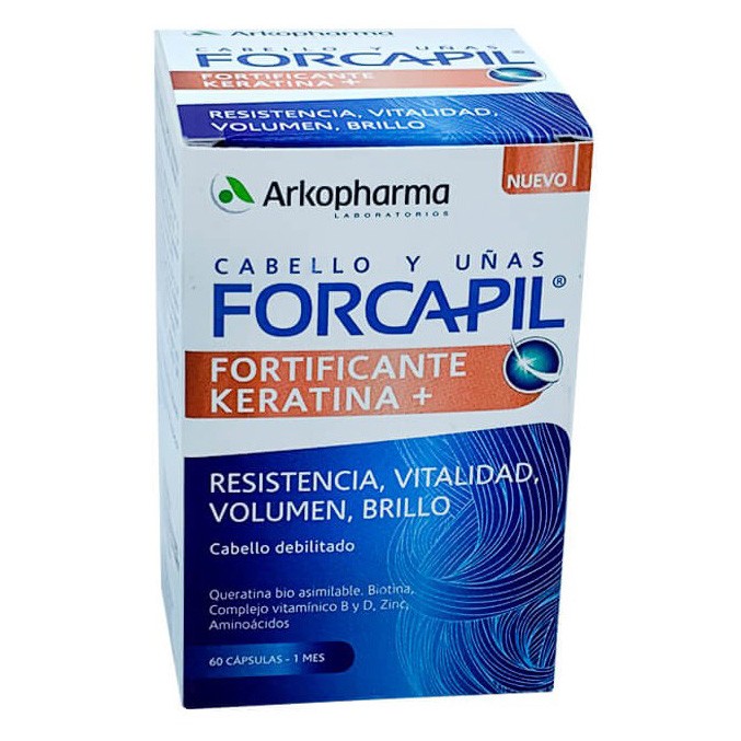 Arkopharma Forcapil fortificante keratina 60 cápsulas