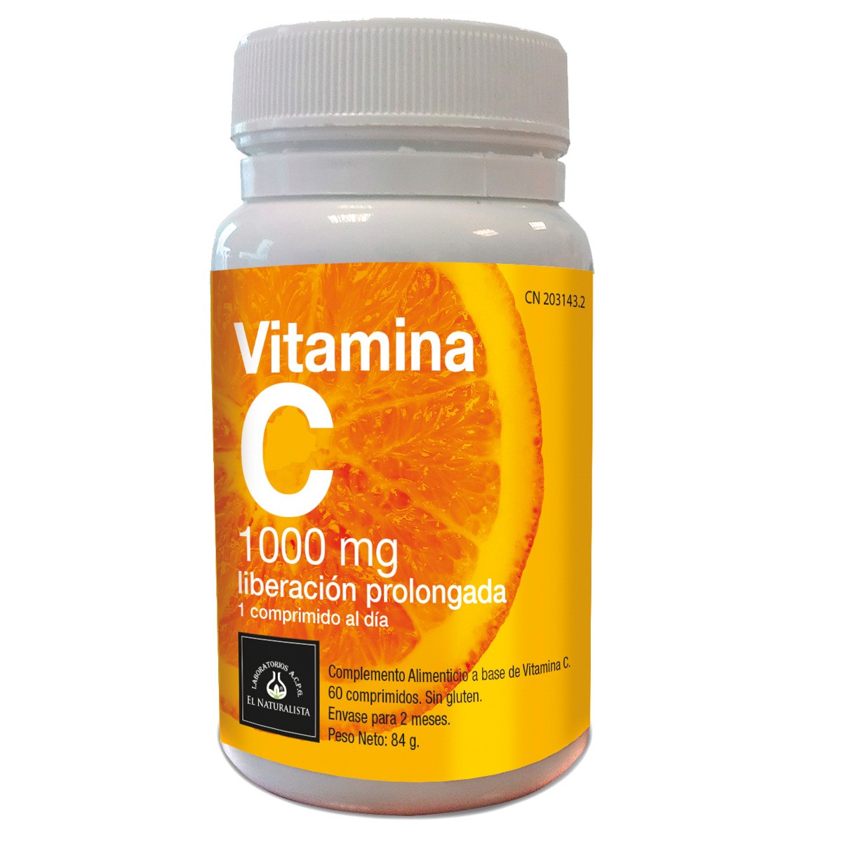 El Naturalista Vitamina C 1000 mg 60 comprimidos