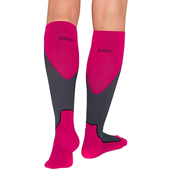 Jobst calcetín Sport CCL2 rosa/gris talla L