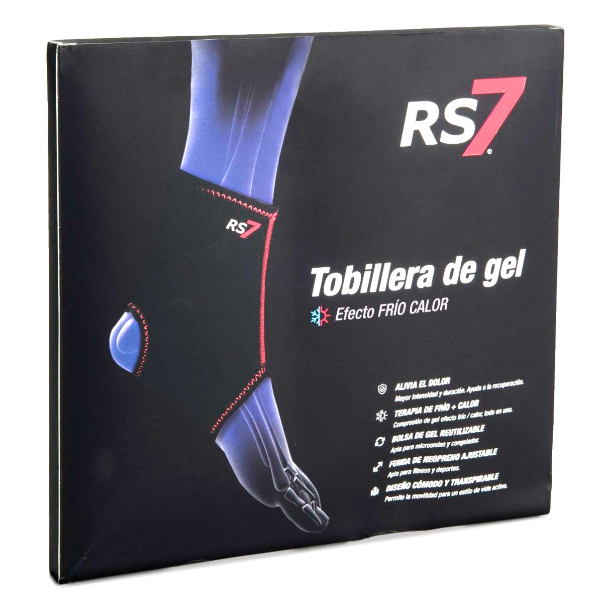 Rs7 gel pack neopreno tobillo