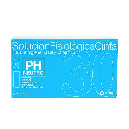 SOLUCION FISIOLOGICA 30 UNIDOSIS CINFA