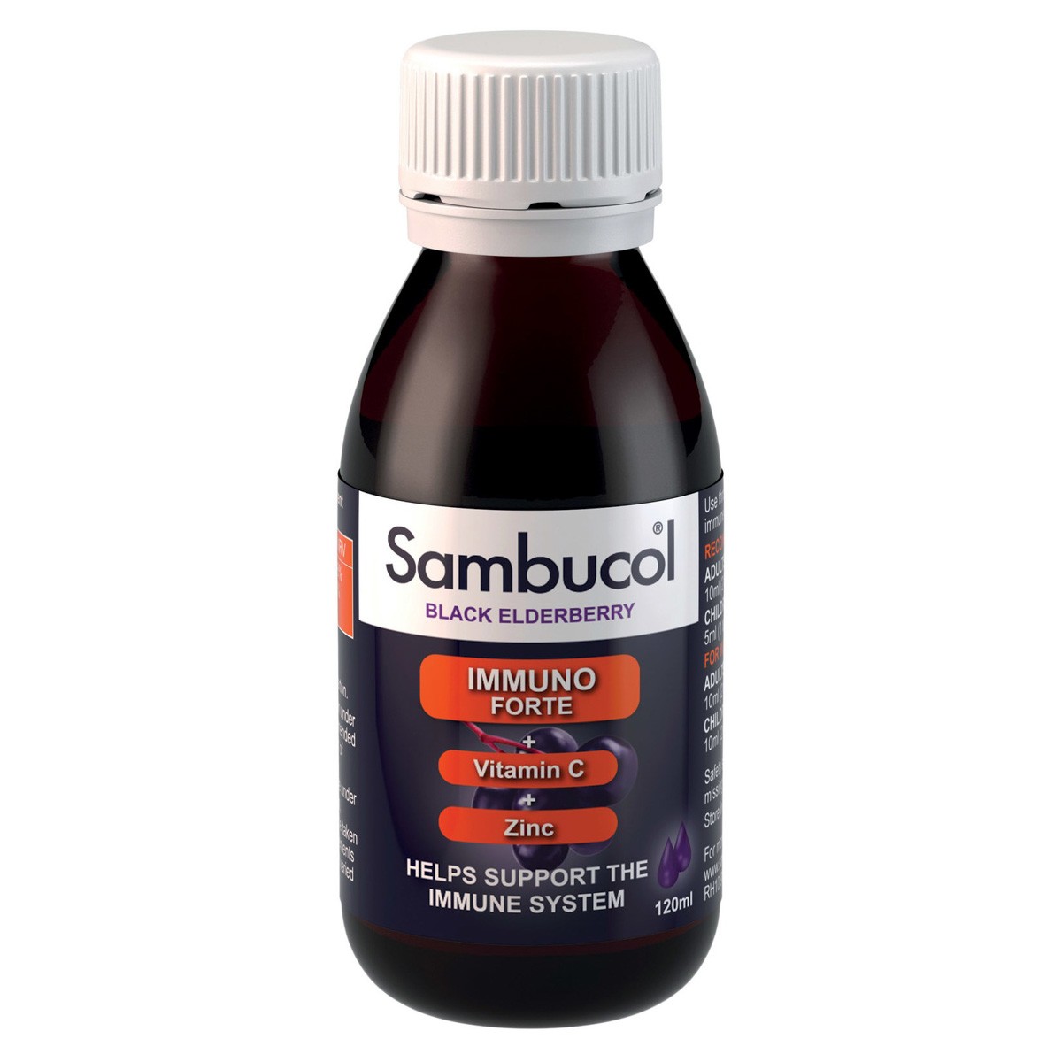 Sambucol immuno forte jarabe 120ml