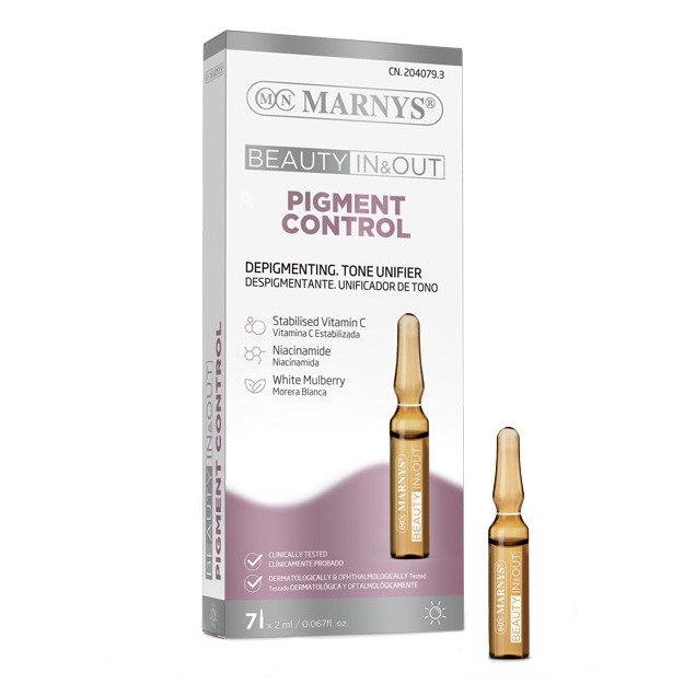 Marnys ampollas pigment control 7u