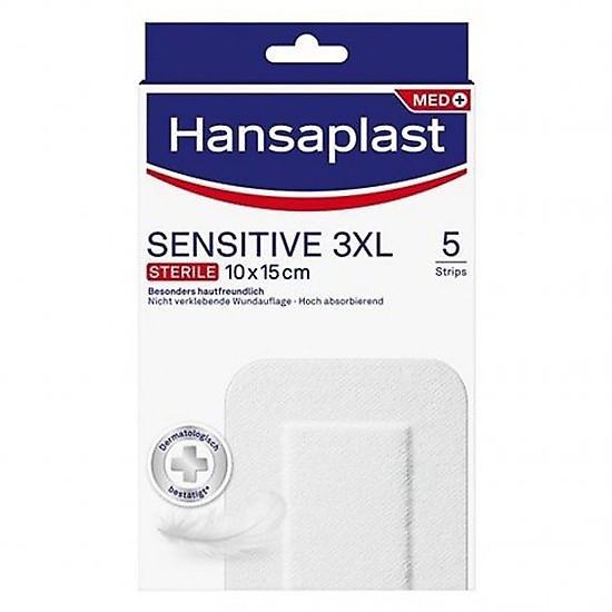 Hansaplast Sensitive 3XL 5u